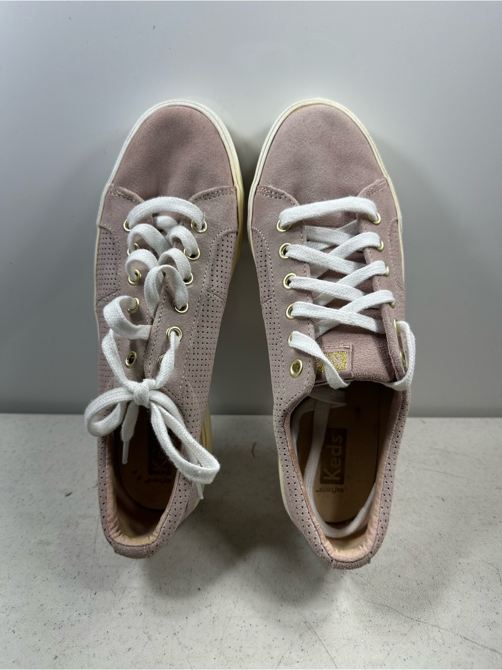 Keds Jump Kick Duo Mauve Perforated Sneakers WH66049 8,5 - Picture 5 of 7